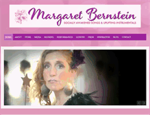 Tablet Screenshot of margaretbernstein.com
